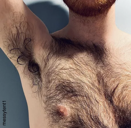 Sweaty curls of hair. by messytent1