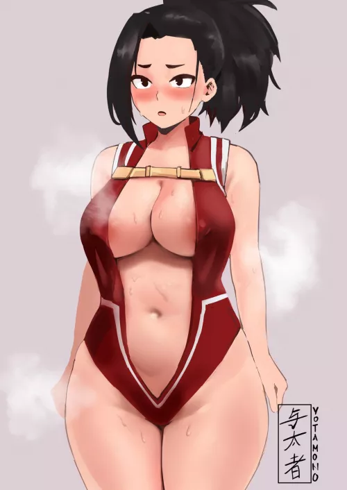 Sweaty Momo [Yotahen] by AnotherHellCheese