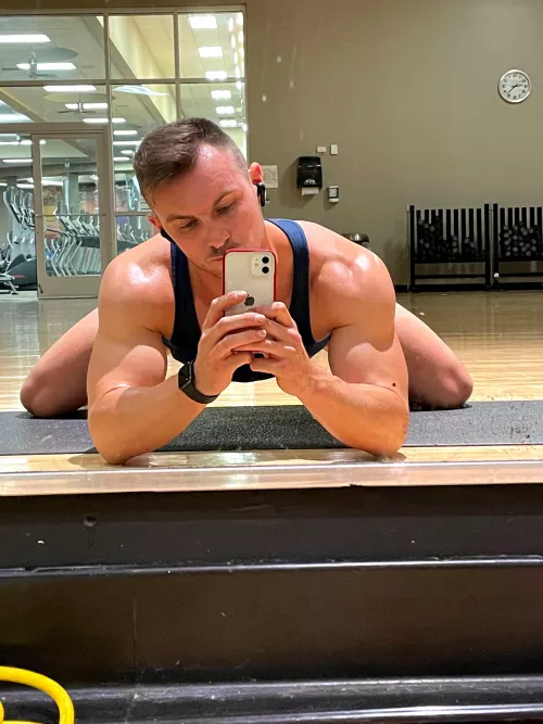 Sweaty stretches 😜 by corey4008