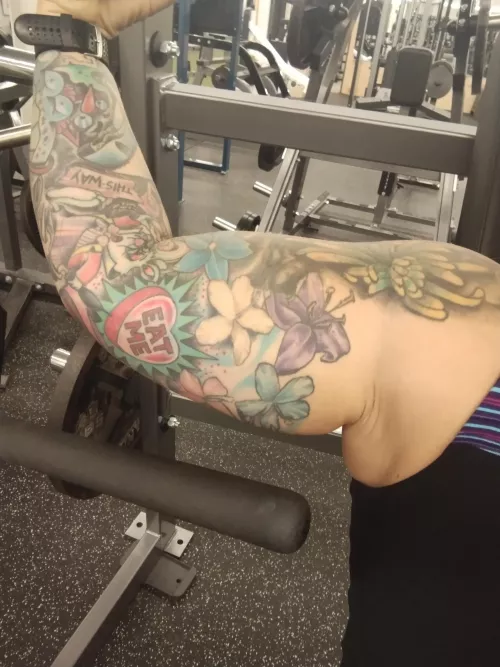 Sweaty workout. Eat me. by teriyaki_saucy