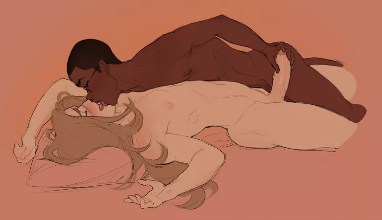 Sweet Kisses (Melanpsycholia aka @melanpsycholia) by SilentlyRosy