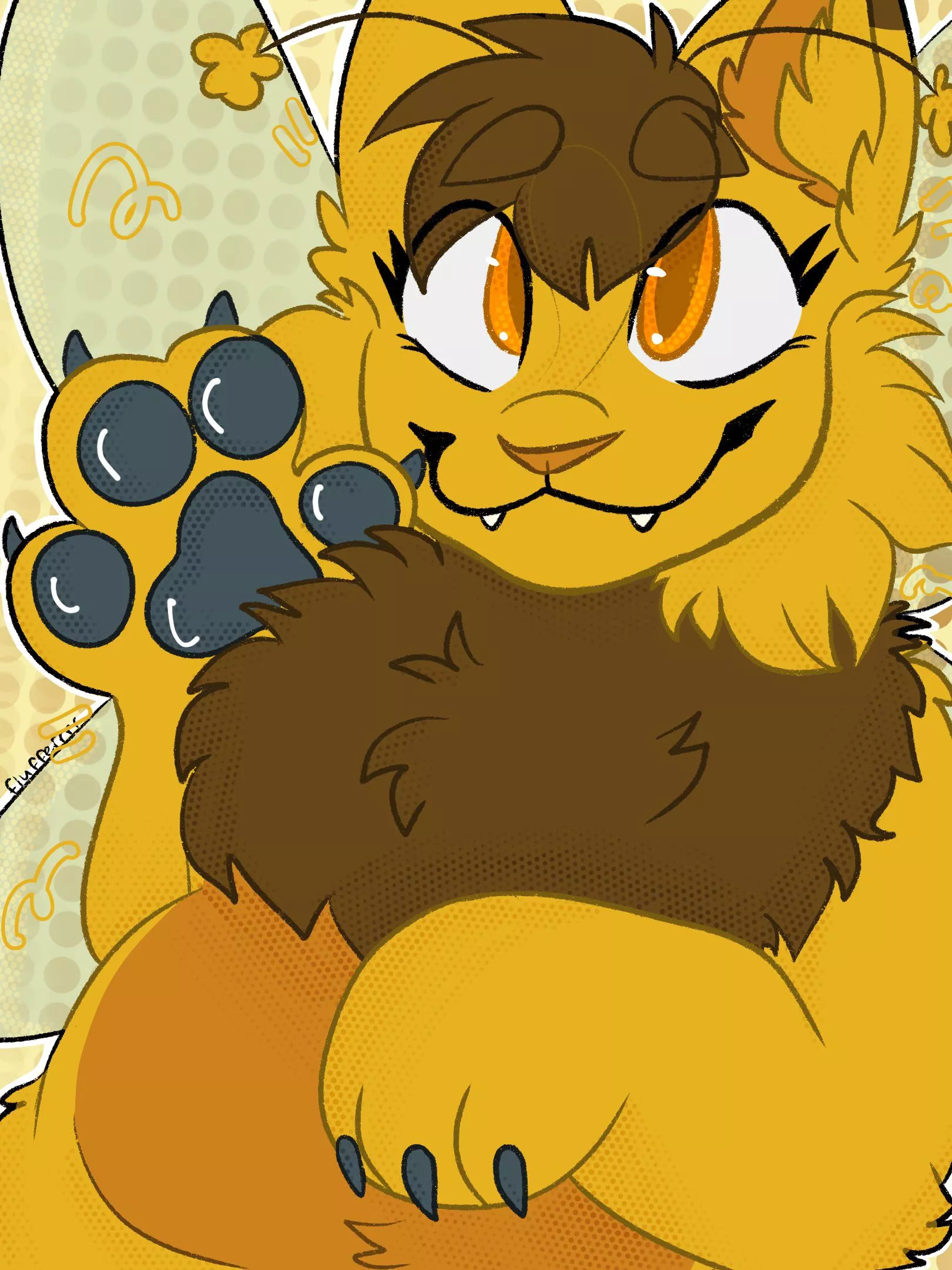 Sweet Little Bumblebee🐝🎶 [art by me] posted by flufferrrr