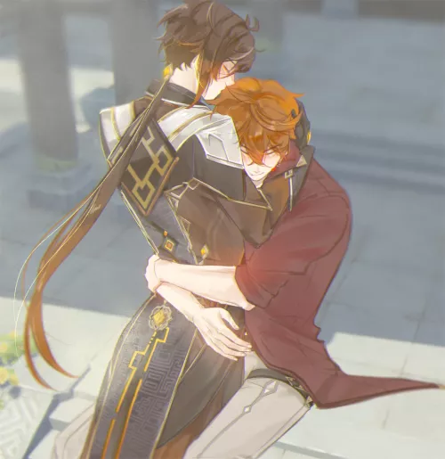 Sweet love (Genshin Impact) by AlbertMendez442