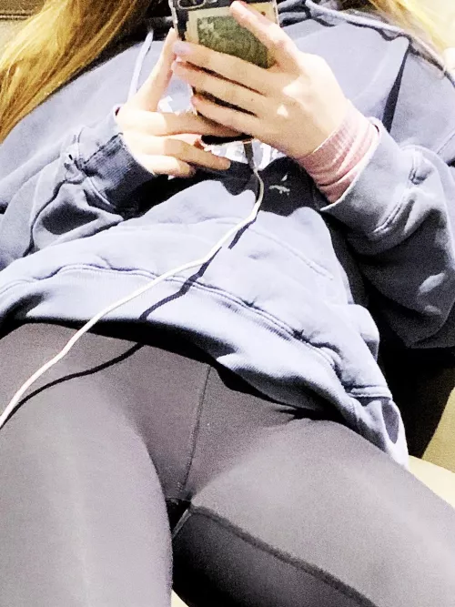 Swim Team Chillin and what panty is underneath will be tomorrow’s post. 😈 by easylooking256