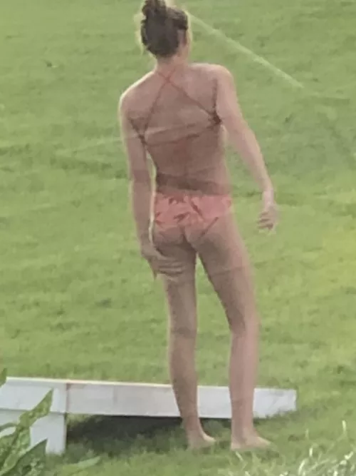 Swim Team Frolicking Outside AND Oh So Cute! 5’4 115lbs 32A by HavingFun256