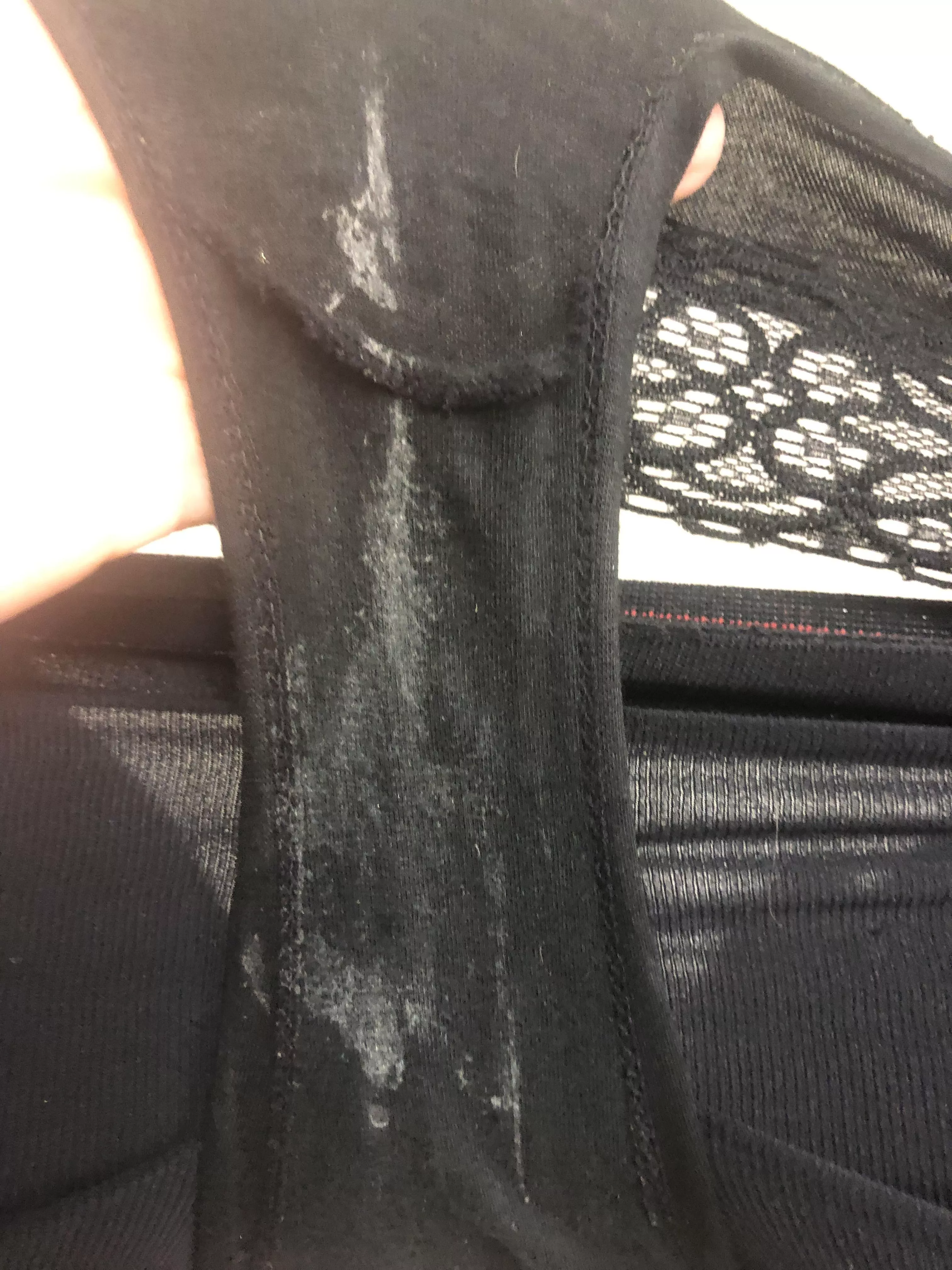 Swim Team’s Extreme Black Panty Discharge Day-Me Thinks Someone Seeded Her. What You Think? posted by SwimTeamHappy