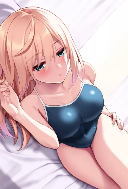 Swimming Club [Artist's Original] by x54dc5zx8