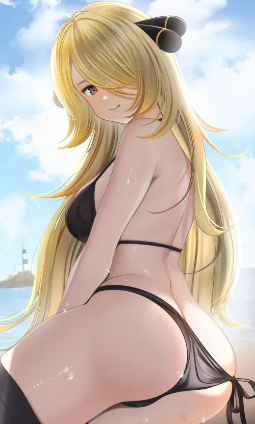 Swimsuit Cynthia by Lewdeology