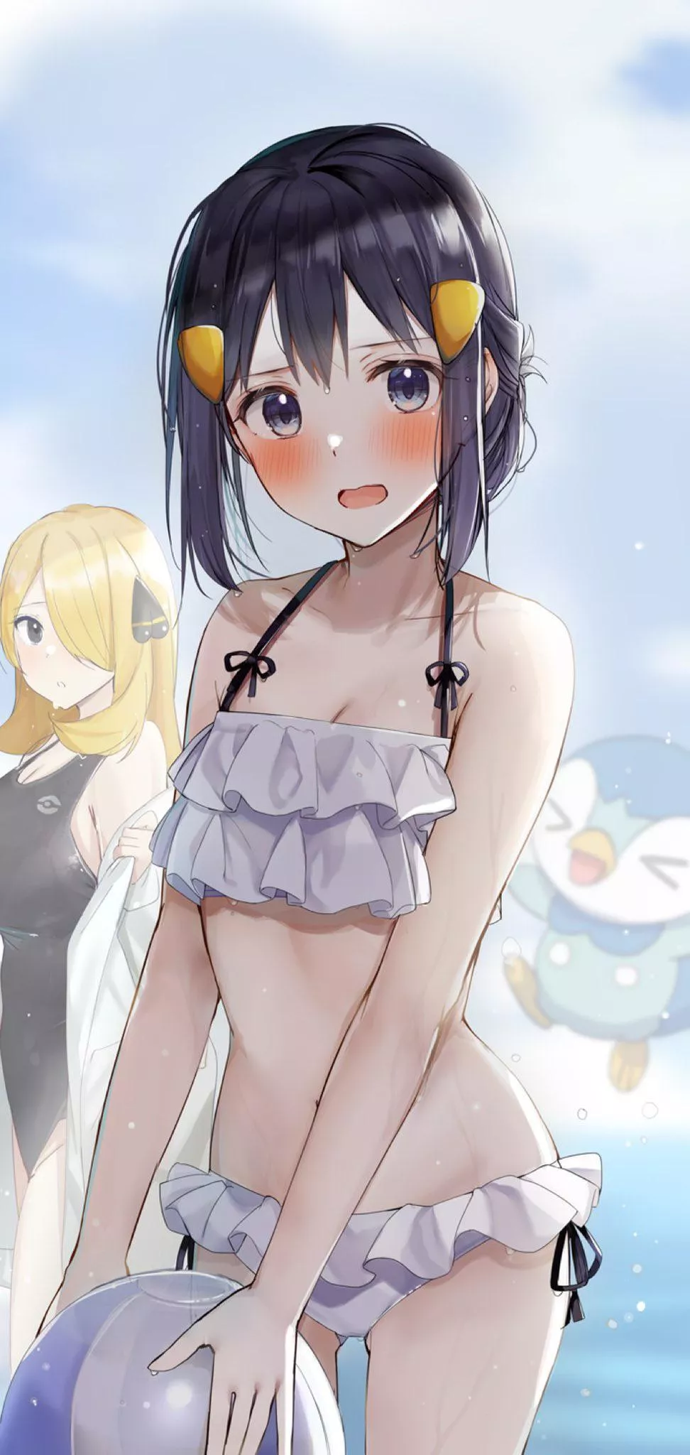 Swimsuit Dawn [Pokemon] posted by charmingchairs