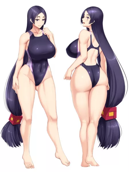 Swimsuit Minamoto No Raikou (Shuugetsu Karasu) [Fate] by sequence_string