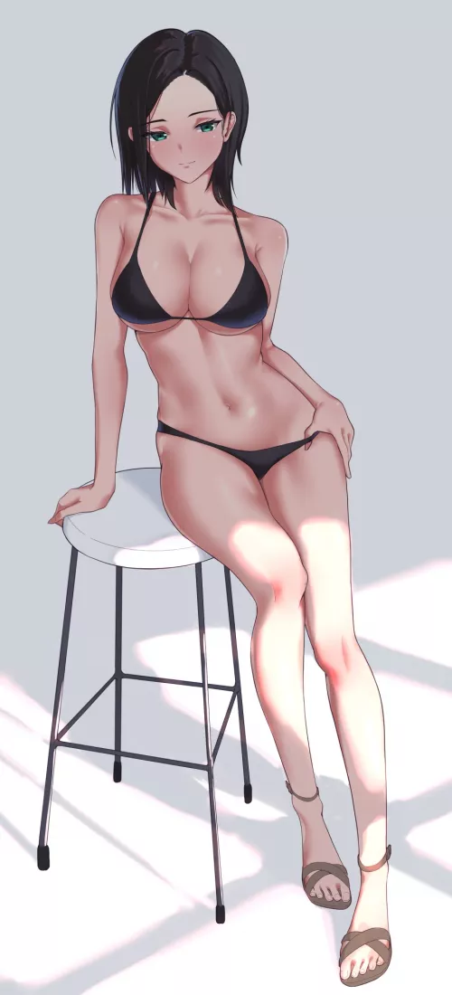 Swimsuit Model [Original] by CheetahSperm18