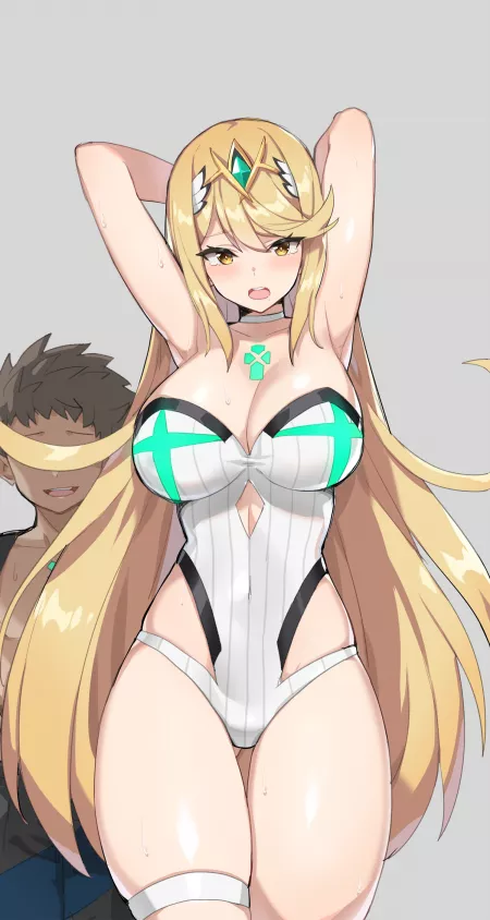 Swimsuit Mythra by Terran117