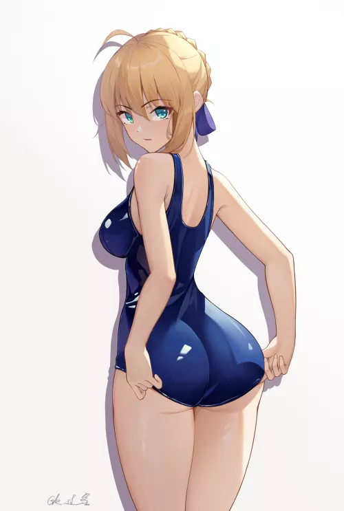 Swimsuit Saber by BloxXx09