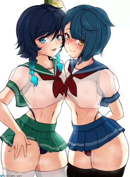 Swirl (HioamiART) by gogee_