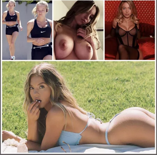 Sydney Sweeney owns my cock. by Seabass16981