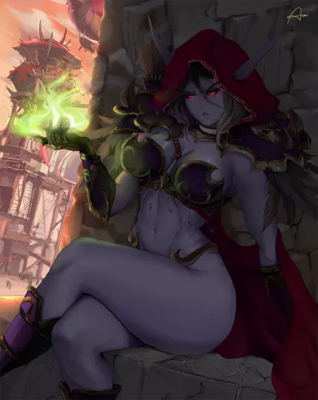Sylvanas (Araneesama) [World of Warcraft] by EroExarch