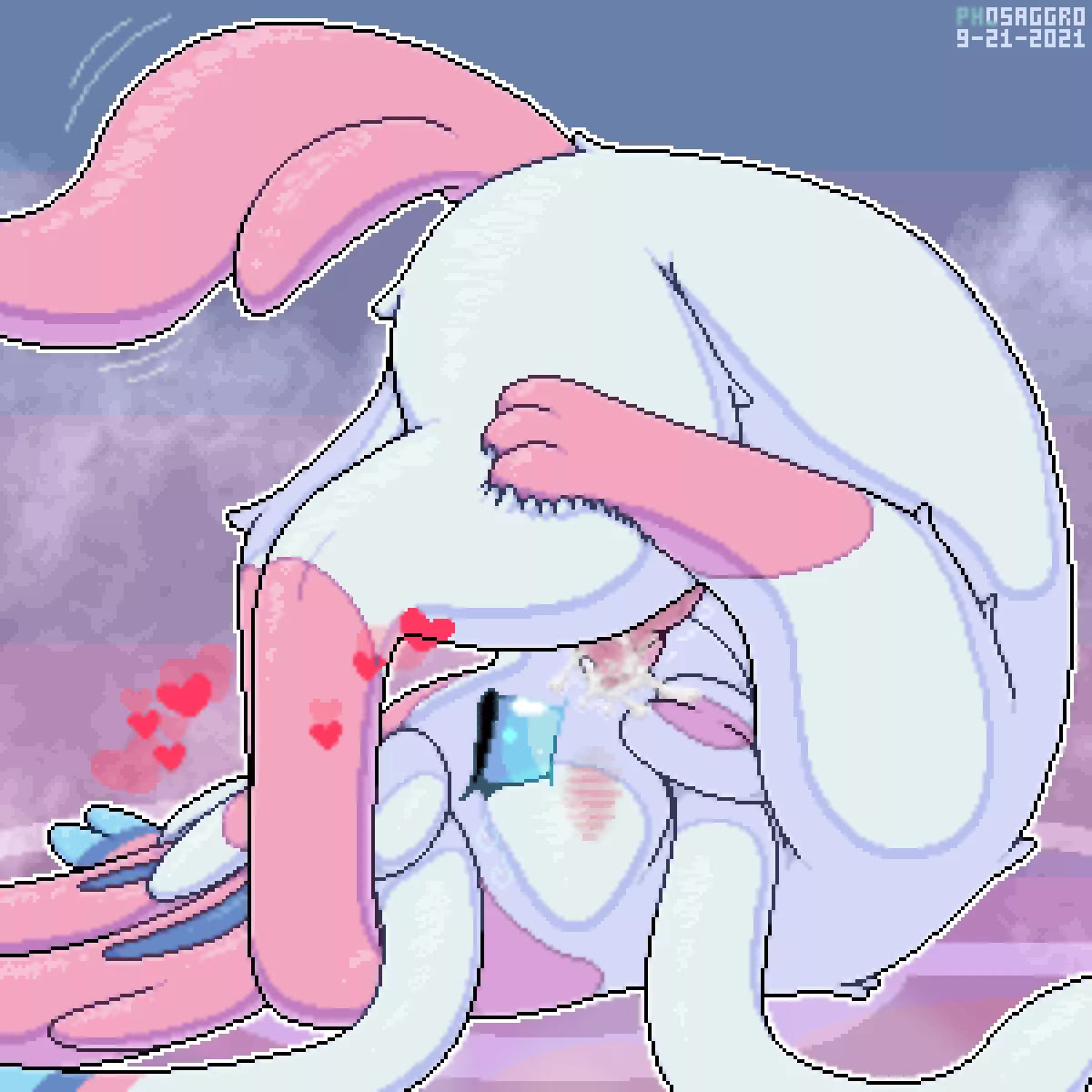 Sylveon Self-Suck [M] (Phosaggro) posted by OwO_Bot