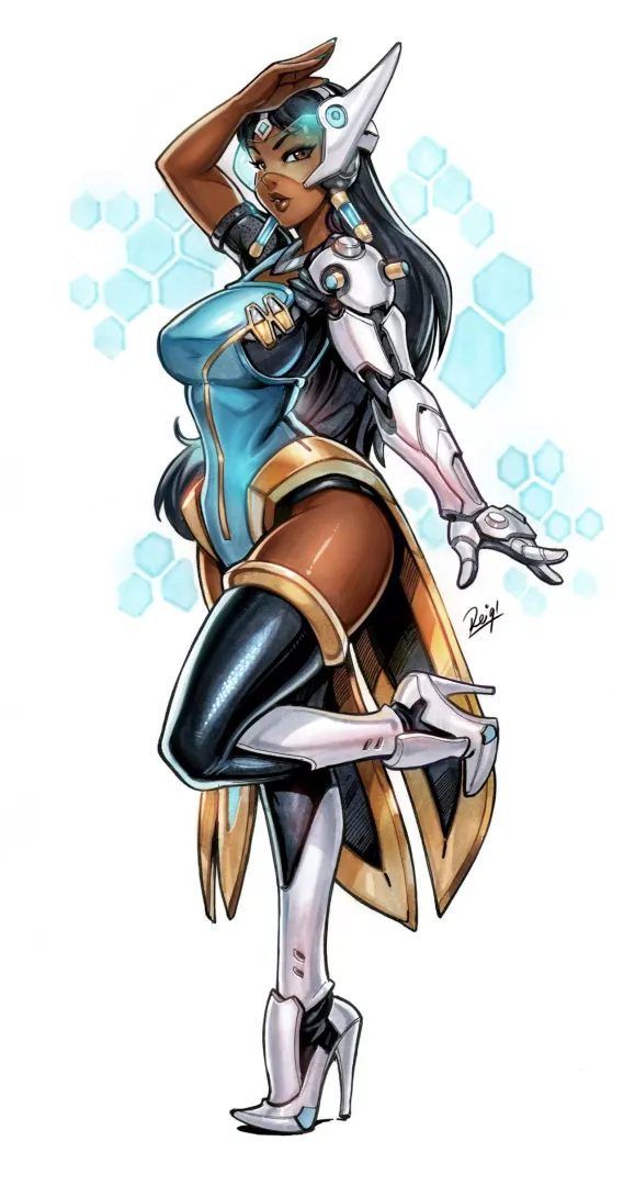 Symmetra [Overwatch] posted by Tawtog