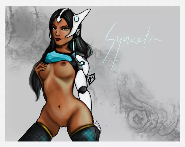 Synmetra lewd pin up by me, (Asatina) by asatine0