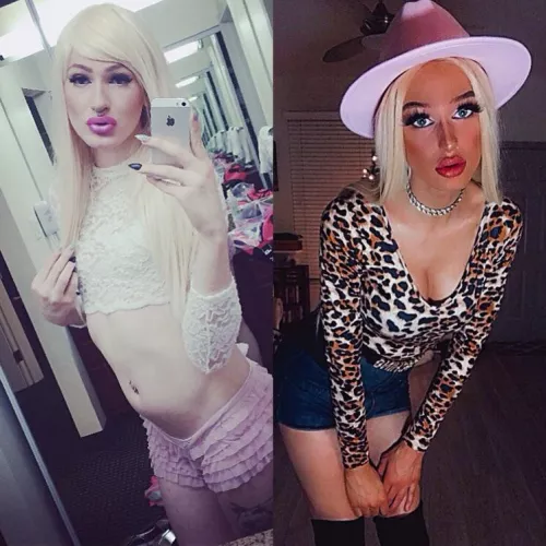 (T) Long time no see! As u can see the hormones and filler were good to me💞 by Cocodahlia