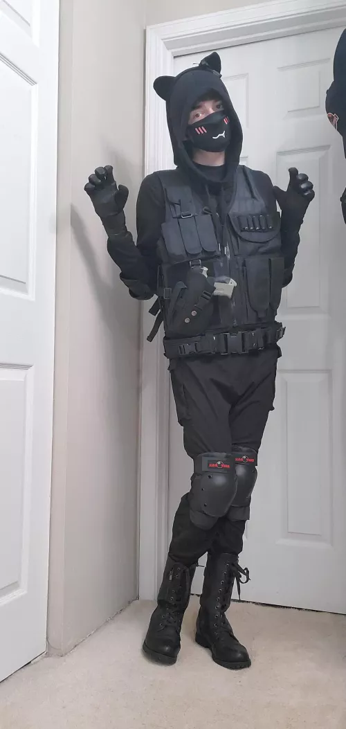 Tactical femboy? ~w~ by Odyssey_Foxy