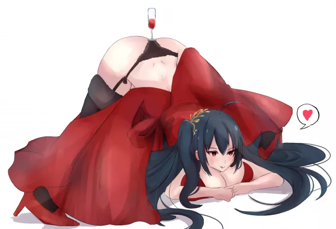 Taihou Doing the Jack-O Pose [Azur Lane] by FFDP-Neko