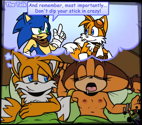 Tails x Sticks by Working_Ad_9047