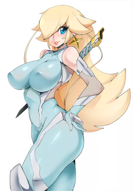 Taimanin Rosalina (Slugbox) [Mario Galaxy + Taimanin] by sequence_string