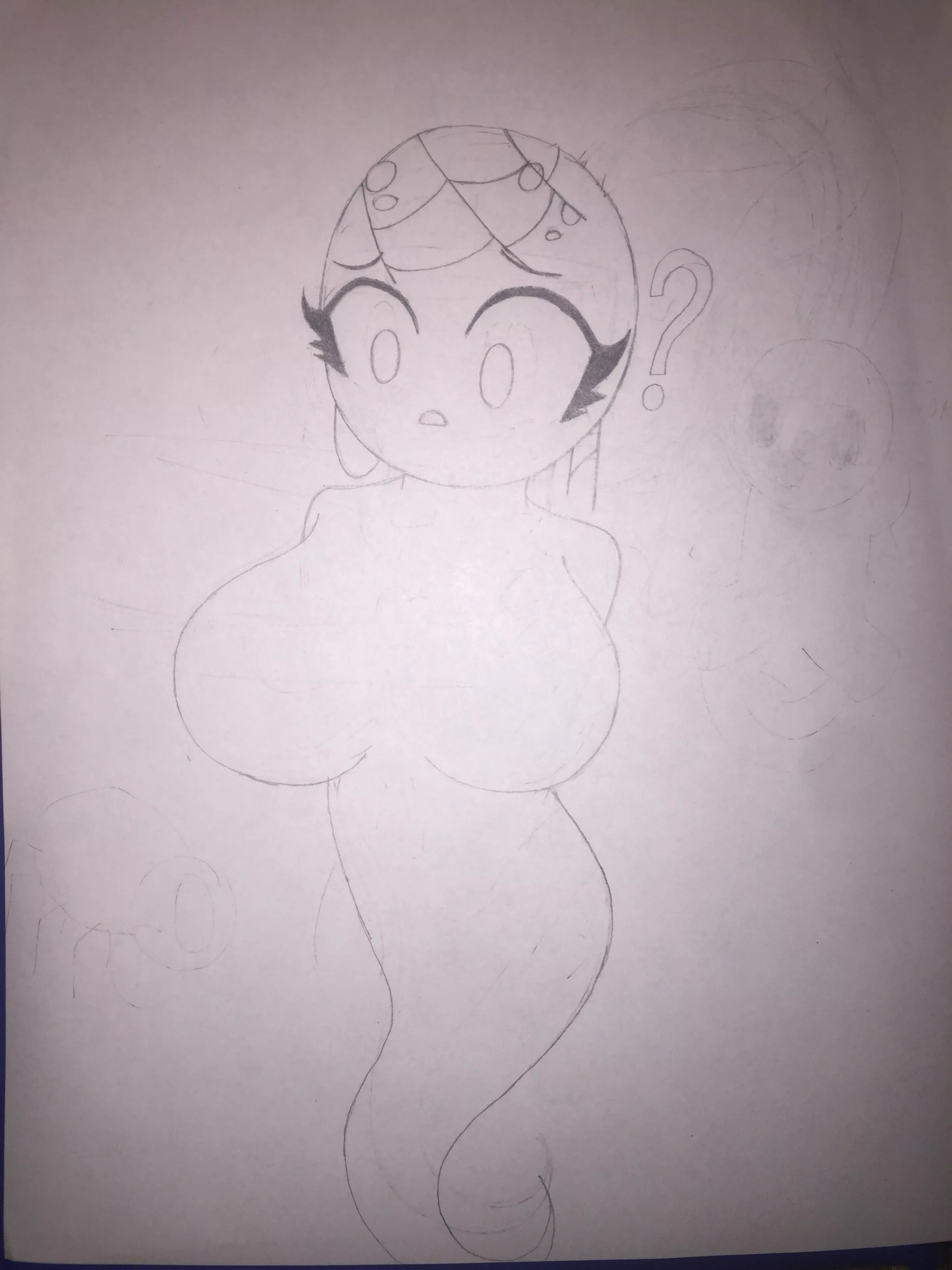 Tainted Lost is the best Isaac Waifu, and here's a drawing I made to show why. posted by FilteredTea