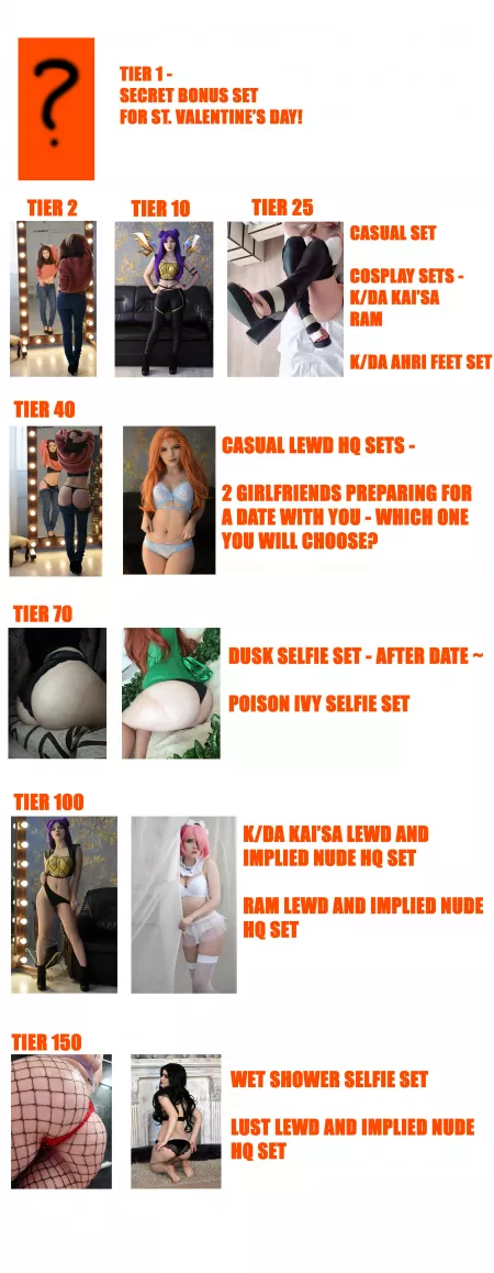 Take a look to February's rewards! Can't wait to show you this teasers and more! by irina_sabetskaya