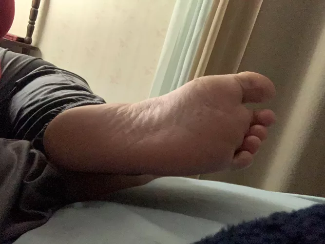Take my feet and start licking my soles by throwaway4478905