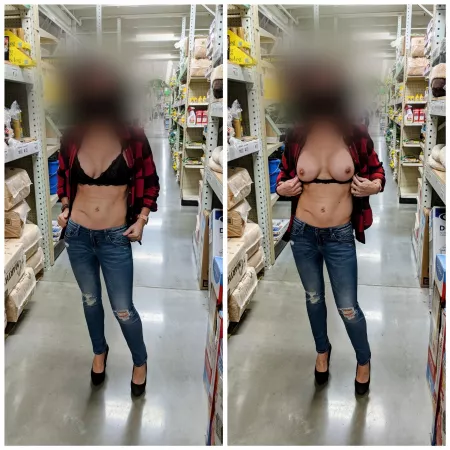 Take my wife shopping and her tits come out by Captain_5