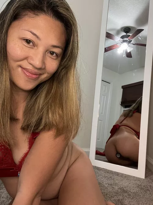 Take the plug out and replace it with your cock by sexyasianwife29