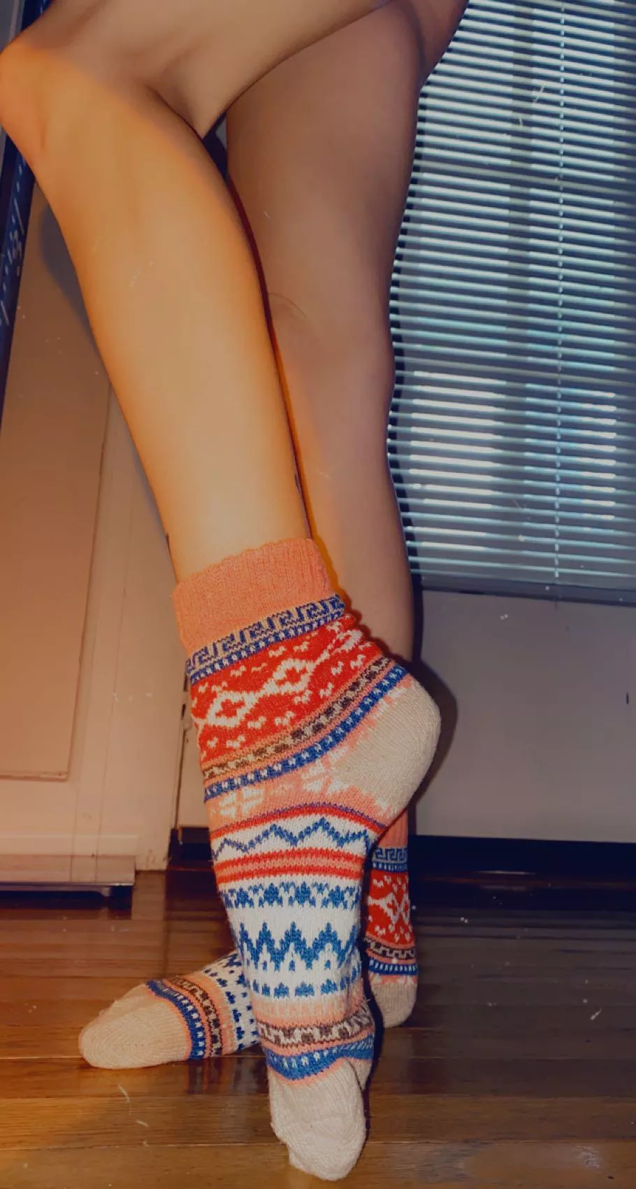 Take them off and massage them 💖 posted by Ninajaneexx