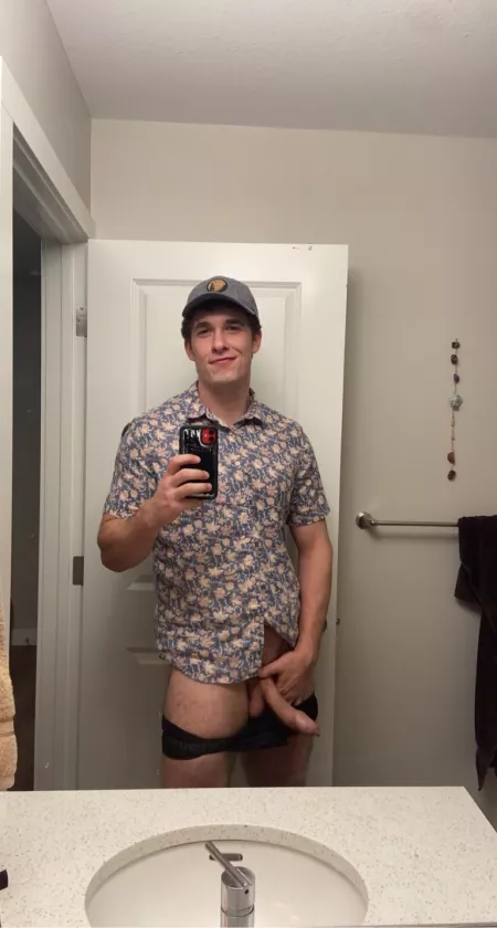 Taken moments before I blew a huge load by Jackpackage71