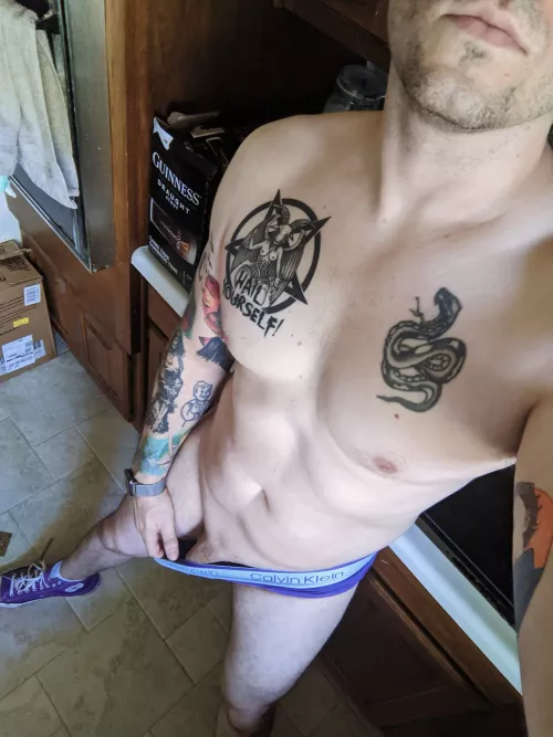 Taking a break from cleaning the house by 69CountCockula69