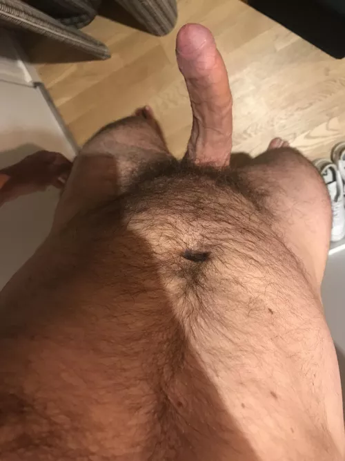 Taking a look down at my morning 🪵 by Wonderful_Spite