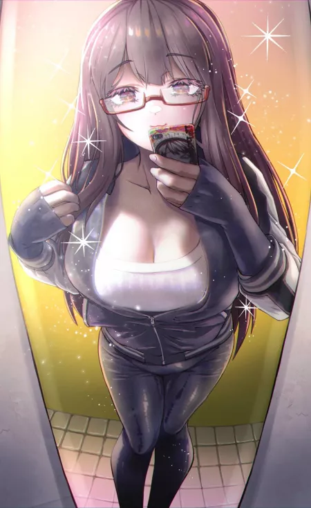 Taking a Selfie by CheetahSperm18