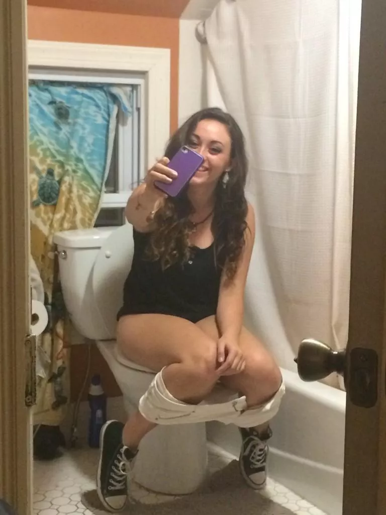 taking a selfie posted by HoverPee