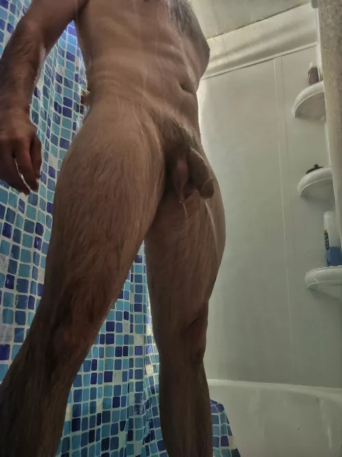 Taking a shower by jacobkeele