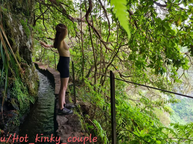 Taking fresh air before the rest of the climb by Hot_kinky_couple