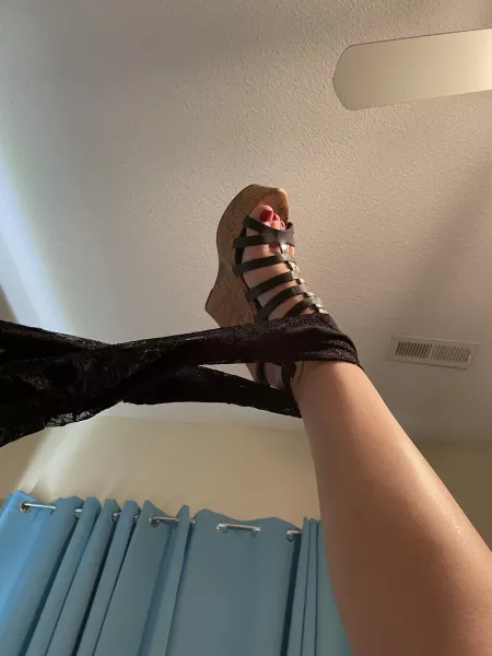 Taking it all off. Except the shoes, of course 😉 by WinterPaige