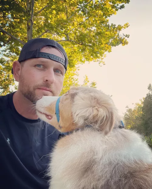 Taking my little man on his walk by Lklnder