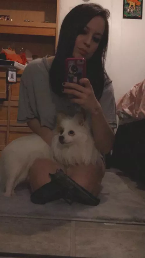 Taking out the CZ once I get dressed by DoomBaby420