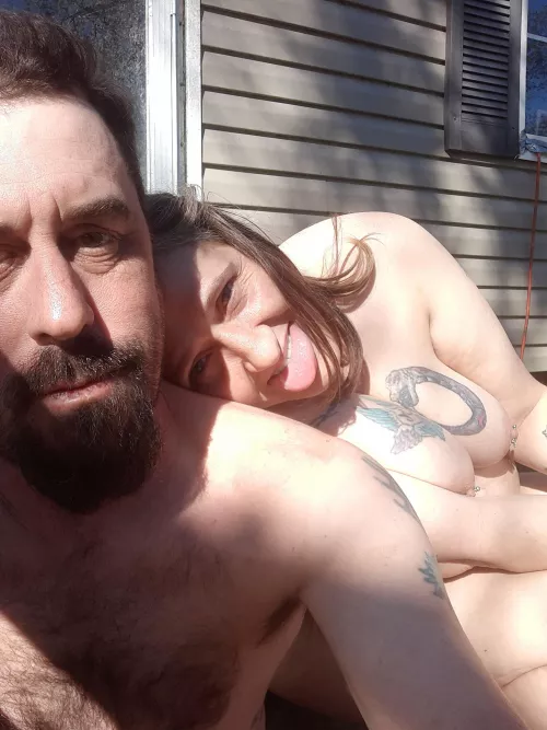 Taking the pups out and having a smoke by bayourat78