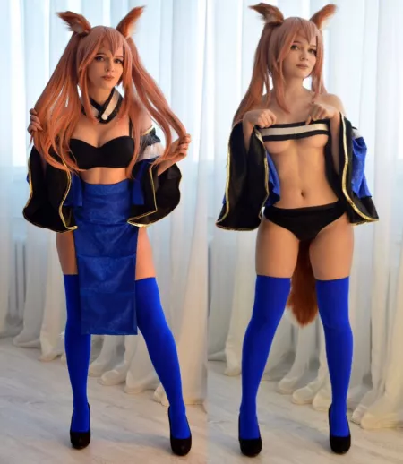 Tamamo - with skirt or without? by irina_sabetskaya