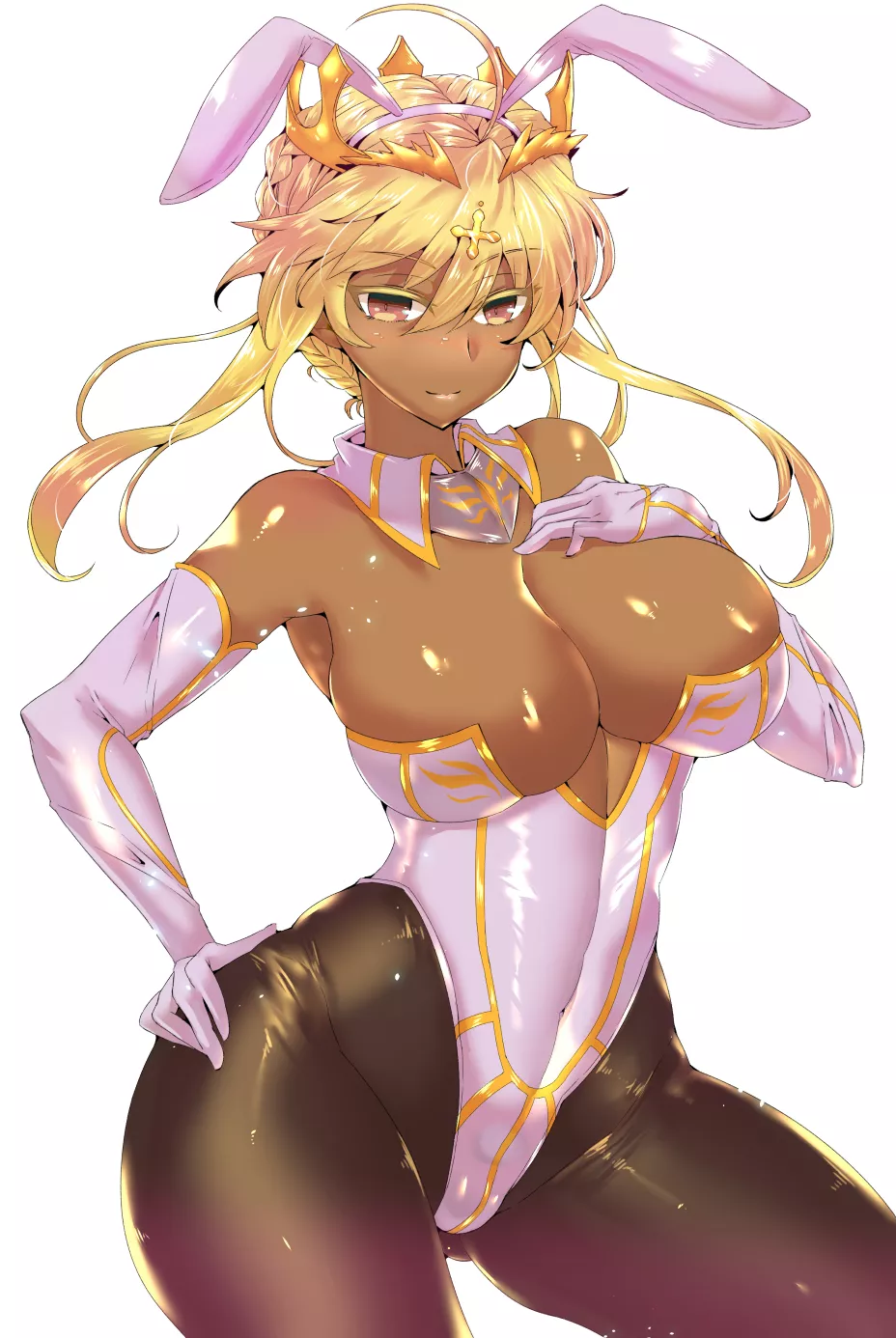 Tan Lancer Artoria Shiny (Wakura) [Fate] posted by sequence_string