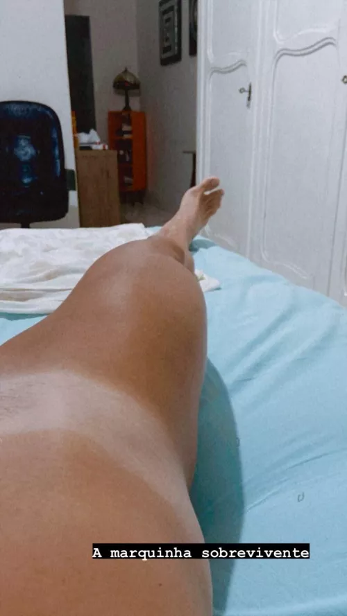 Tanning line surviving more than I expected. by italofassin
