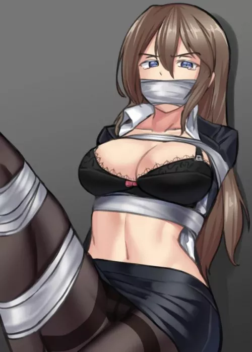 Tape is fun I just wish it wasnt so wasteful for full body bondage by ScarlettSky3925