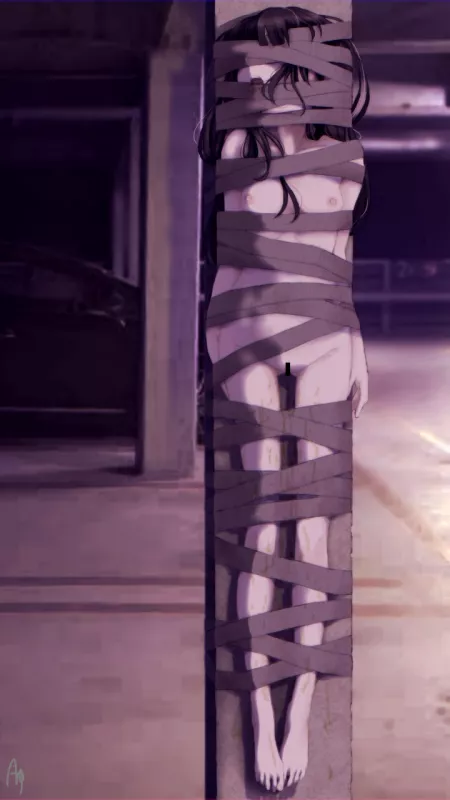 Taped up for people to see by Nutgod1987